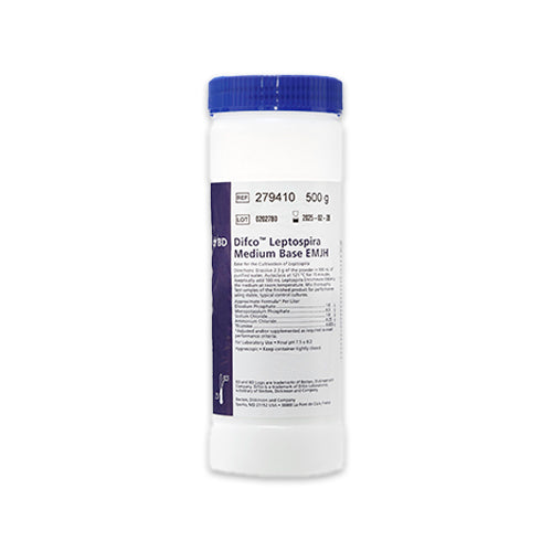 7638. BASE DE MEDIO PARA LEPTOSPIRA 500GR - DIFCO