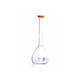 19736. MATRAZ VOLUMETRICO DE VIDRIO 250ML CLASE A CERTIFICADO C/TAPA SNAP-CAP - KIMAX