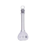 6769. MATRAZ VOLUMETRICO DE VIDRIO 50ML CLASE A C/TAPON DE VIDRIO - KIMAX