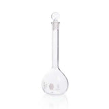 22595. MATRAZ VOLUMETRICO DE VIDRIO 50ML CLASE B C/TAPON DE VIDRIO PENNYHEAD KIMAX