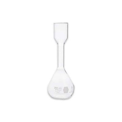 14213. MATRAZ VOLUMETRICO DE VIDRIO A KOHLRAUSCH 200ML - KIMAX
