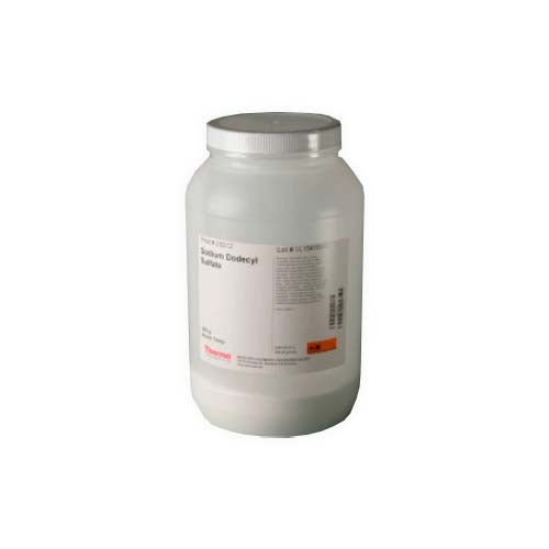 20967. DODECIL SULFATO DE SODIO (SDS) C12 500GR - THERMO SCIENTIFIC