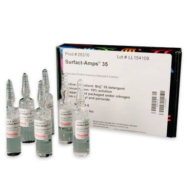 53052. BRIJ-35 SURFACT-AMPS DETERGENT SOLUTION 6X10ML - PIERCE