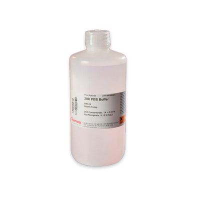 53046. PHOSPHATE BUFFERED SALINE-20X (PBS) 500ML - PIERCE
