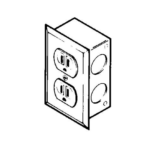 8667. KIT DE RECEPTACULO ELECTRICO DUPLEX P/CAMPANA DE FIBRA DE VIDRIO 30 - LABCONCO