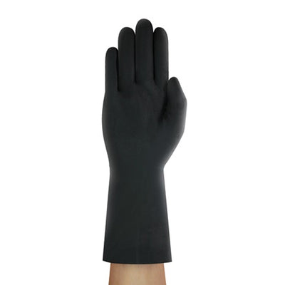 3078. GUANTES DE NEOPRENO REFORZADO, PARA RESISTENCIA QUIMICA Y LA ABRASION PAQUETE C/2 PARES  - ALPHATEC