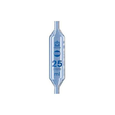 19690. PIPETA VOLUMETRICA DE VIDRIO 5ML BLAUBRAND CLASE AS C/PERILLA - BRAND
