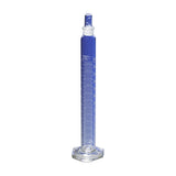 6625. PROBETA (MEDIDA CILINDRICA) DE VIDRIO 100ML GRADUADA C/TAPON ESMERILADO CALIBRADA TC - PYREX