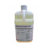 20169. HIPOCLORITO DE SODIO SOLN CONCENTRADO 8-10% PLASTICO 1LT PAQUETE C/3 PIEZAS - CTR