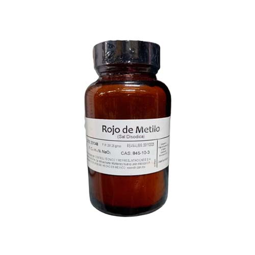 20192. ROJO DE METILO SAL DISODICA VIDRIO AMBAR 25GR - CTR