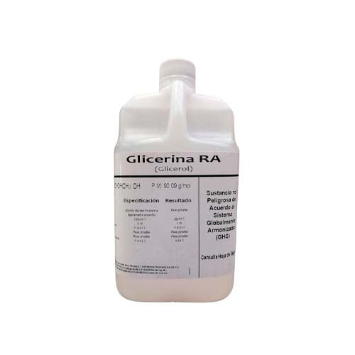 20146. GLICERINA (GLICEROL) RA PLASTICO 1LT - CTR