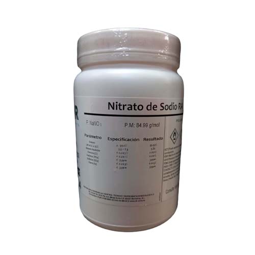 20183. NITRATO DE SODIO RA PLASTICO 500GR - CTR