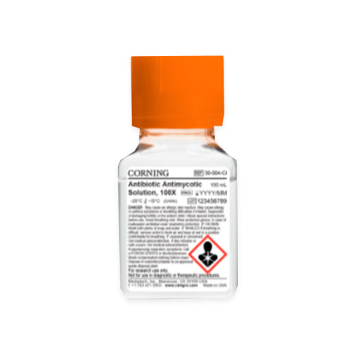 10602. SOLUCION ANTIBIOTICO ANTIMICOTICO CAJA C/6 FRASCOS 100ML - CORNING