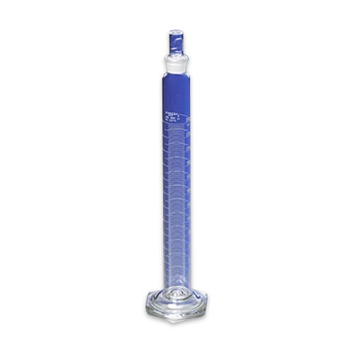 15120. PROBETA (MEDIDA CILINDRICA) DE VIDRIO 1LT CLASE A GRADUADA CERTIFICADA/SERIALIZADA C/TAPON ESMERILADO - PYREX