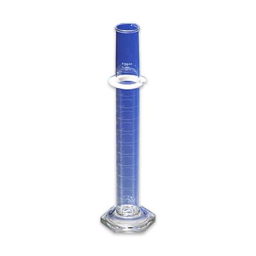 15126. PROBETA (MEDIDA CILINDRICA) DE VIDRIO 250ML GRADUADA LINEA BLANCA C/PICO CERTIFICADA - PYREX