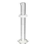 2695. PROBETA (MEDIDA CILINDRICA) DE VIDRIO 100ML CLASE A GRADUADA DOBLE ESCALA - PYREX