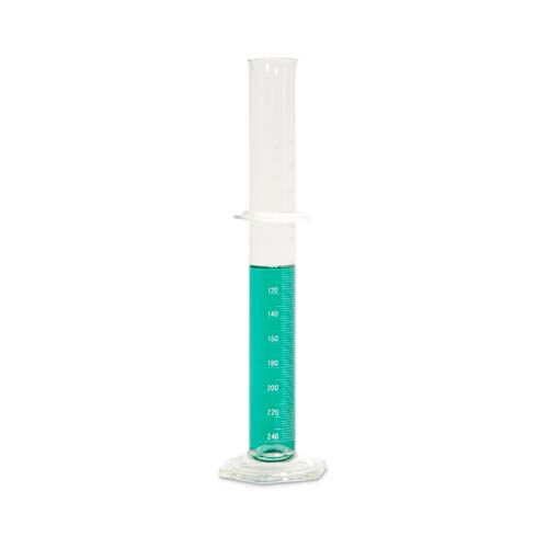 15129. PROBETA (MEDIDA CILINDRICA) DE VIDRIO 2LT CLASE A GRADUADA DOBLE ESCALA - PYREX