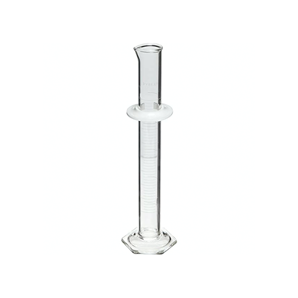 2701. PROBETA (MEDIDA CILINDRICA) DE VIDRIO 50ML CLASE A GRADUADA DOBLE ESCALA - PYREX