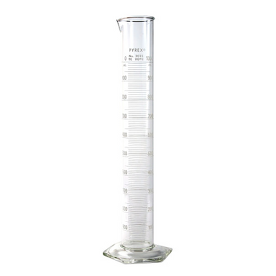 51559. PROBETA (MEDIDA CILINDRICA) DE VIDRIO 50ML GRADUADA DOBLE ESCALA ECONOMICA - PYREX