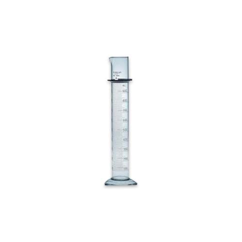 15124. PROBETA (MEDIDA CILINDRICA) DE VIDRIO 250ML CLASE A GRADUADA DOBLE ESCALA EN AZUL - PYREX