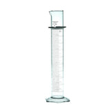 1358. PROBETA CILINDRICA GRADUADA DE VIDRIO CLASE A 500ML DOBLE ESCALA EN AZUL - PYREX