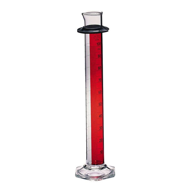 50529. PROBETA (MEDIDA CILINDRICA) DE VIDRIO 500ML GRADUADA LINEA ROJA C/PICO - PYREX