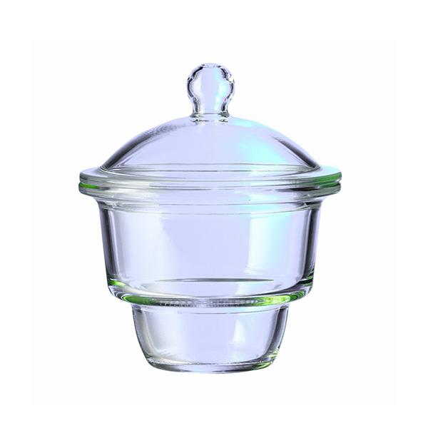 1111. DESECADOR DE VIDRIO COMPLETO 200MM C/TAPA SOLIDA - PYREX