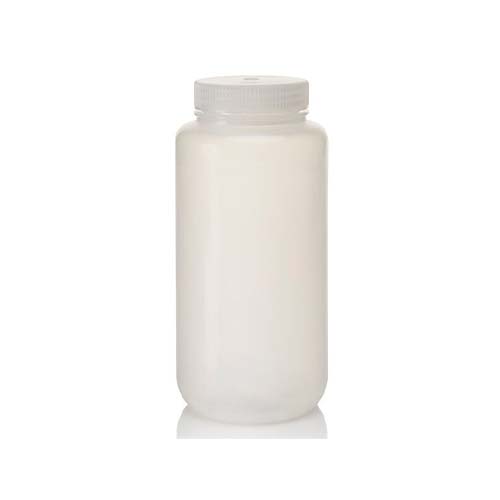 13705. FRASCO DE POLIPROPILENO 1LT TRANSPARENTE BOCA ANCHA C/TAPA DE DE POLIPROPILENO, NO ESTERIL NALGENE