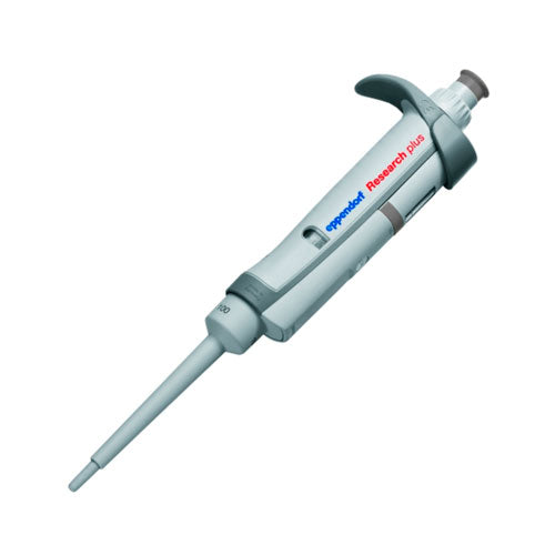 24642. MICROPIPETA MONOCANAL VOLUMEN VARIABLE 0.1-2.5UL RESEARCH PLUS, BOTON GRIS OSCURO EPPENDORF
