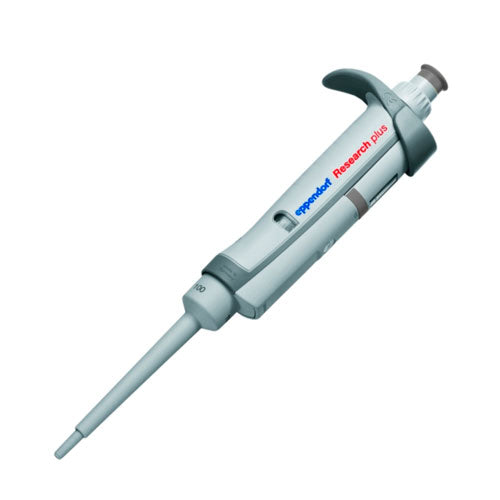 24644. MICROPIPETA MONOCANAL VOLUMEN VARIABLE 0.5-10UL RESEARCH PLUS AUTOCLAVABLE, BOTON GRIS MEDIO EPPENDORF