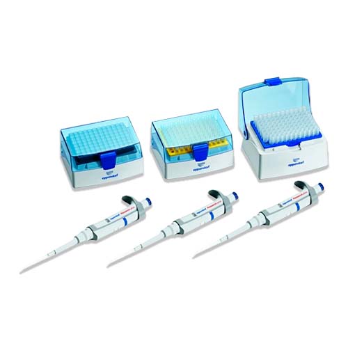 22625. MICROPIPETAS RESEARCH PLUS OPCION 2 KIT C/3 INCLUYE: 2-20UL 20-200UL 100-1000UL EPTIPS EPPENDORF