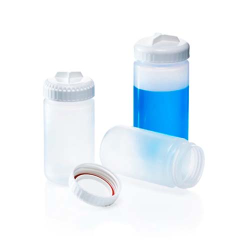 13772. FRASCO P/CENTRIFUGA 500ML DE POLIPROPILENO TRANSPARENTE C/TAPA DE SELLADO - NALGENE