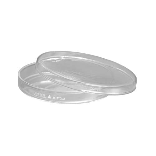 15142. TAPA DE VIDRIO P/CAJA PETRI 100X10MM PAQUETE C/2 PIEZAS - PYREX