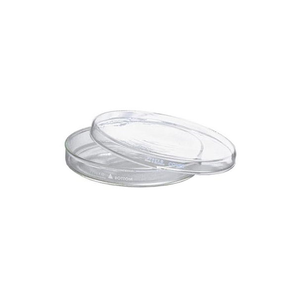 2682. TAPA DE VIDRIO P/CAJA PETRI DE VIDRIO 100X20MM C/6 - PYREX