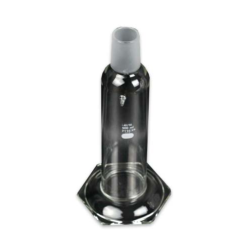15116. FRASCO VIDRIO CLARO 500ML P/LAVADOR DE GASES C/DISCO GRUESO - PYREX