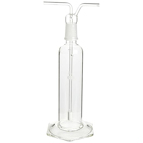 5820. APARATO LAVADOR DE GASES COMPLETO 250ML CILINDRO PORO GRUESO - PYREX