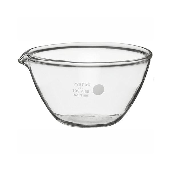 1119. CAPSULA DE VIDRIO EVAPORACION 105X55MM, 290ML  -PYREX