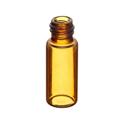 3211. VIAL VIDRIO AMBAR 2ML 12X32MM PARA ROSCA DE 8-425MM C/100 - FINNERAN