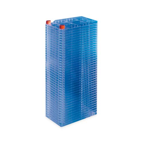 16050. CAMARA DE CULTIVO DE POLIESTIRENO ESTERIL, 25,440CM2, TRATADO TC, CELLSTACK-40 C/TAPA NARANJA VENTILADA - CORNING