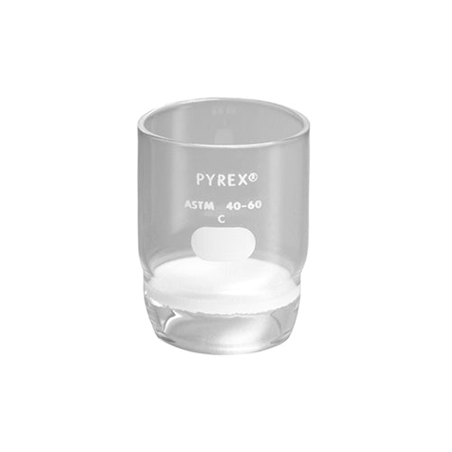 50222. CRISOL GOOCH DE VIDRIO FORMA ALTA C/DISCO PORO ABIERTO - PYREX