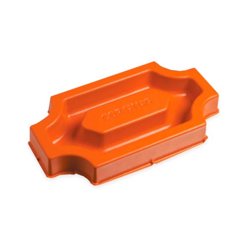 16125. DISPOSITIVO DE APILAMIENTO CELLSTACK, PLASTICO ABS NARANJA  - CORNING