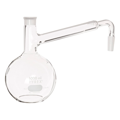 2606. MATRAZ DE VIDRIO 1LT C/JUNTA CONICA 19/38 - PYREX