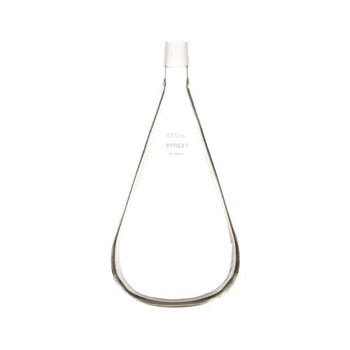 15118. MATRAZ ERLENMEYER 4LTS C/JUNTA CONICA ESTANDAR 40/35 SIN TUBOS  - PYREX