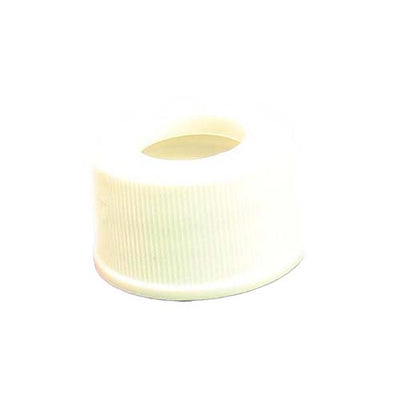 21231. TAPA DE POLIPROPILENO BLANCO 24-414MM P/VIAL 40ML C/ABERTURA PAQUETE C/100 PIEZAS - FINNERAN