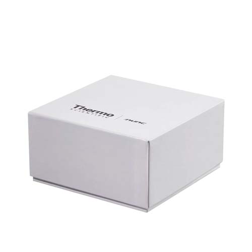 56500. CRIOCAJA DE ALMACENAMIENTO P/100 VIALES DE 3.6ML, CARTON BLANCO CAJA C/30 PIEZAS - NUNC