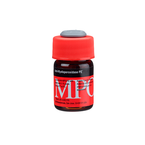 24615. ANTI-HUMAN MYELOPEROXIDASE (MPO) PE CLONE 5B8 (ASR) 50 TESTS BD BIOSCIENCES