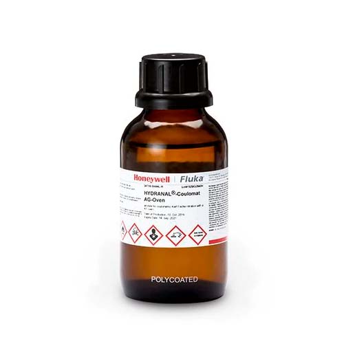 16391. HYDRANAL TITRANT 5 P/VALORACION VOLUMETRICA KARL FISCHER DE 2 COMPONENTES (A BASE DE METANOL) 500ML FLUKA HONEYWELL
