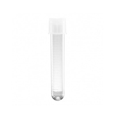 6616. TUBO DE POLIESTIRENO 5ML, 12X75MM FONDO REDONDO, SNAP CAP ESTERIL -  FALCON
