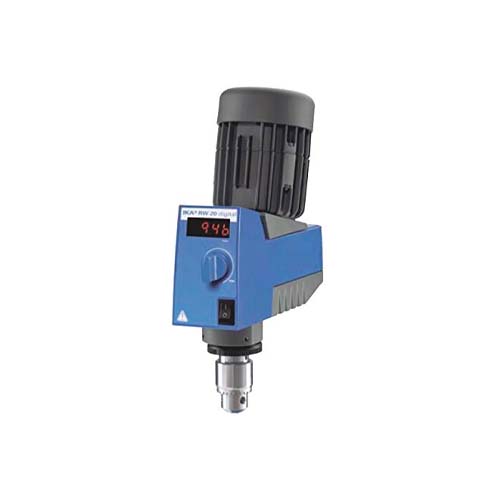 17215. AGITADOR MECANICO RW20, CAPACIDAD 20LT, 60-2000RPM 100-115V 50/60HZ - IKA