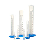 11778. PROBETA (MEDIDA CILINDRICA) POLIPROPILENO 250ML BASE AZUL - NALGENE